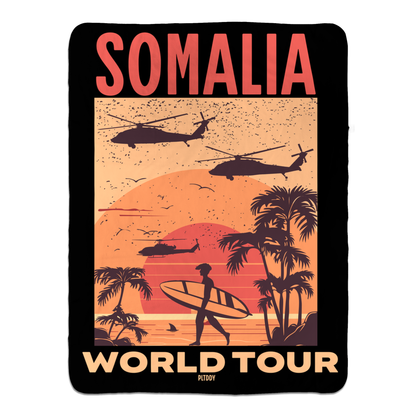 Somalia Fleece Blanket