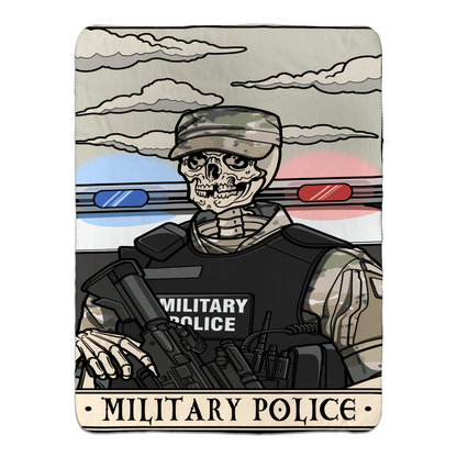 Military Police Fleece Blanket