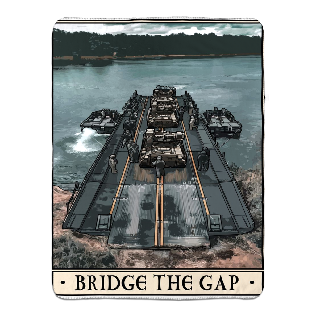 Bridge The Gap Fleece Blanket