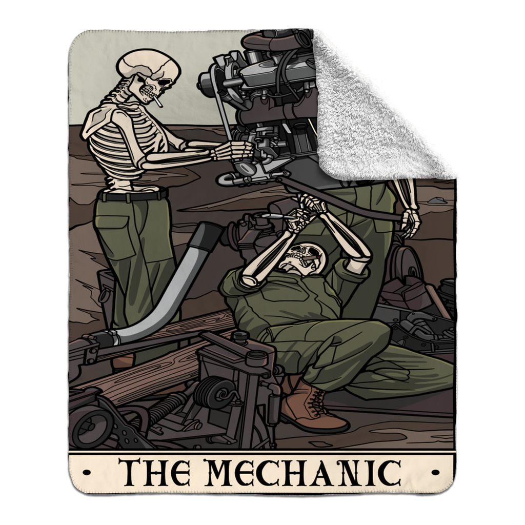 Mechanic Fleece Blanket