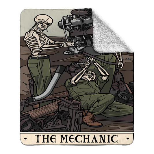 Mechanic Fleece Blanket