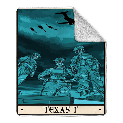 Texas T Fleece Blanket