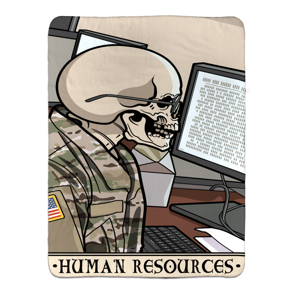 Human Resources Fleece Blanket