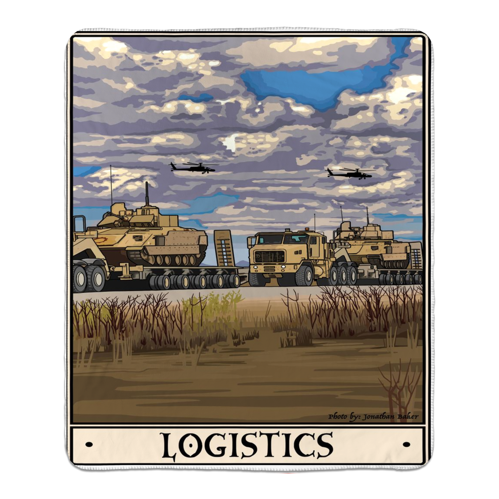 Logistics Fleece Blanket