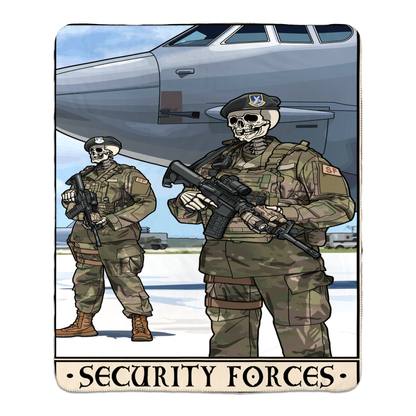 Security Forces Fleece Blanket