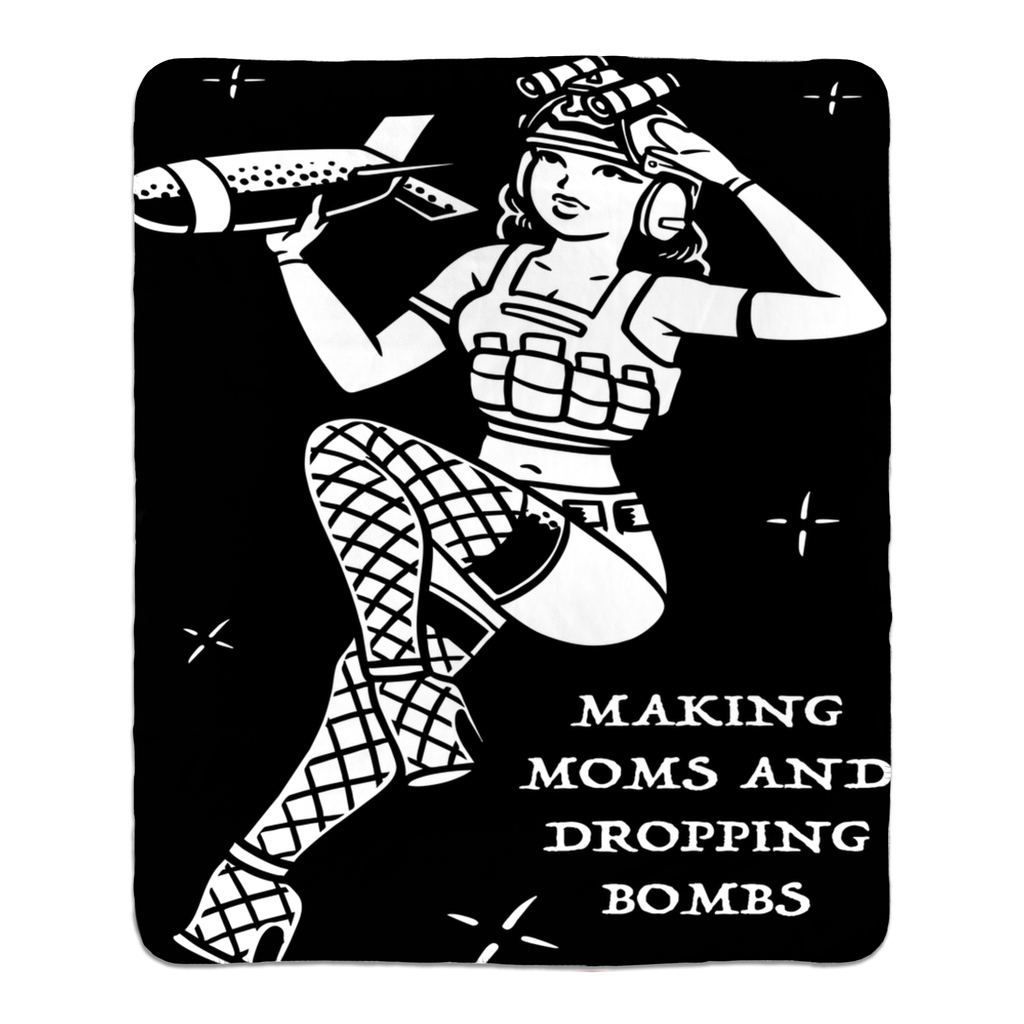 Making Moms Fleece Blanket