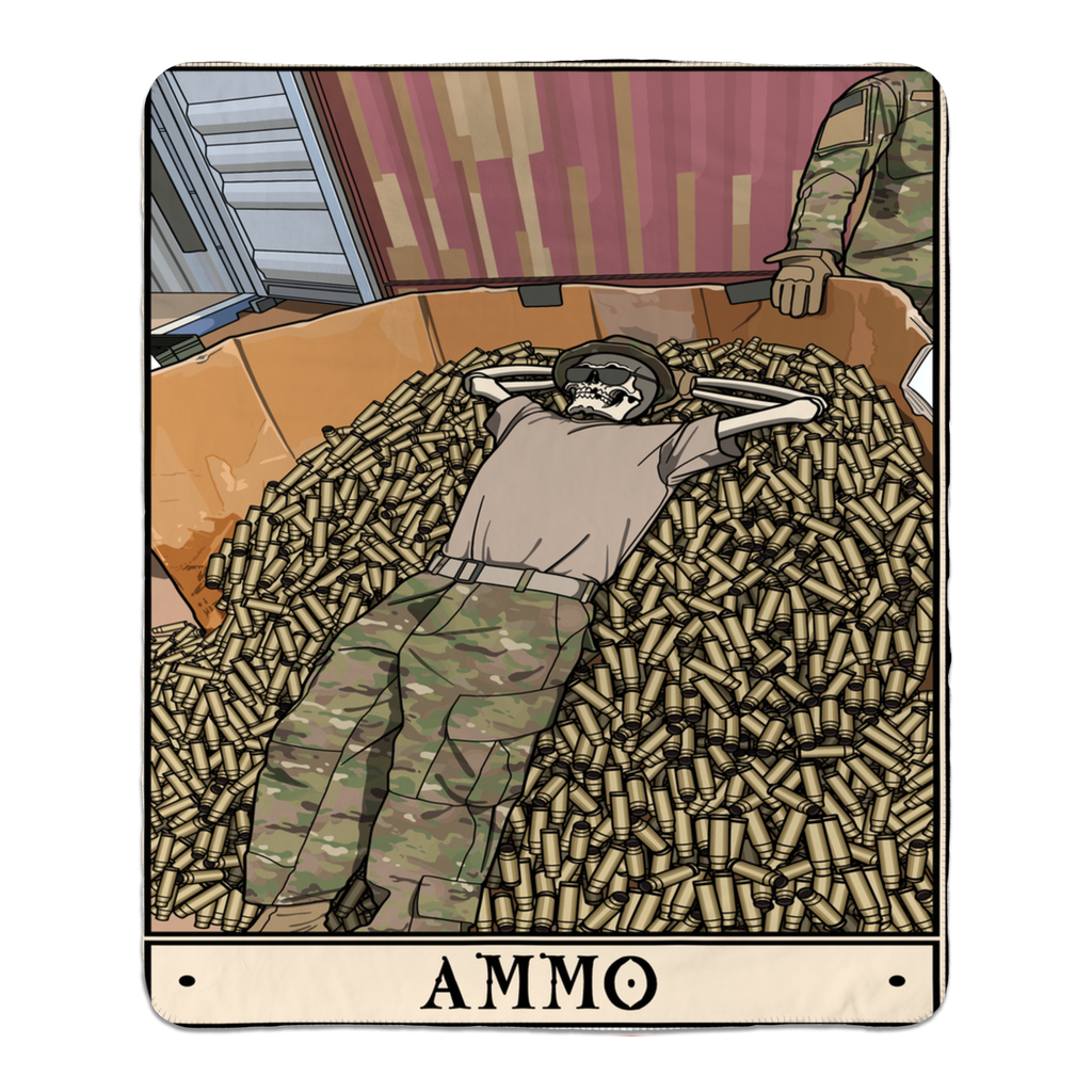 Ammo Fleece Blanket