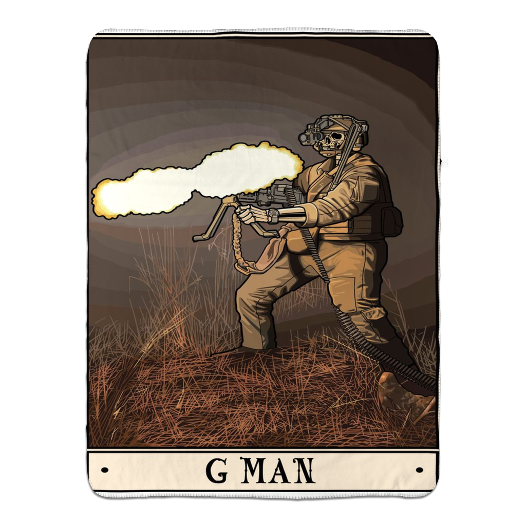 G Man Fleece Blanket