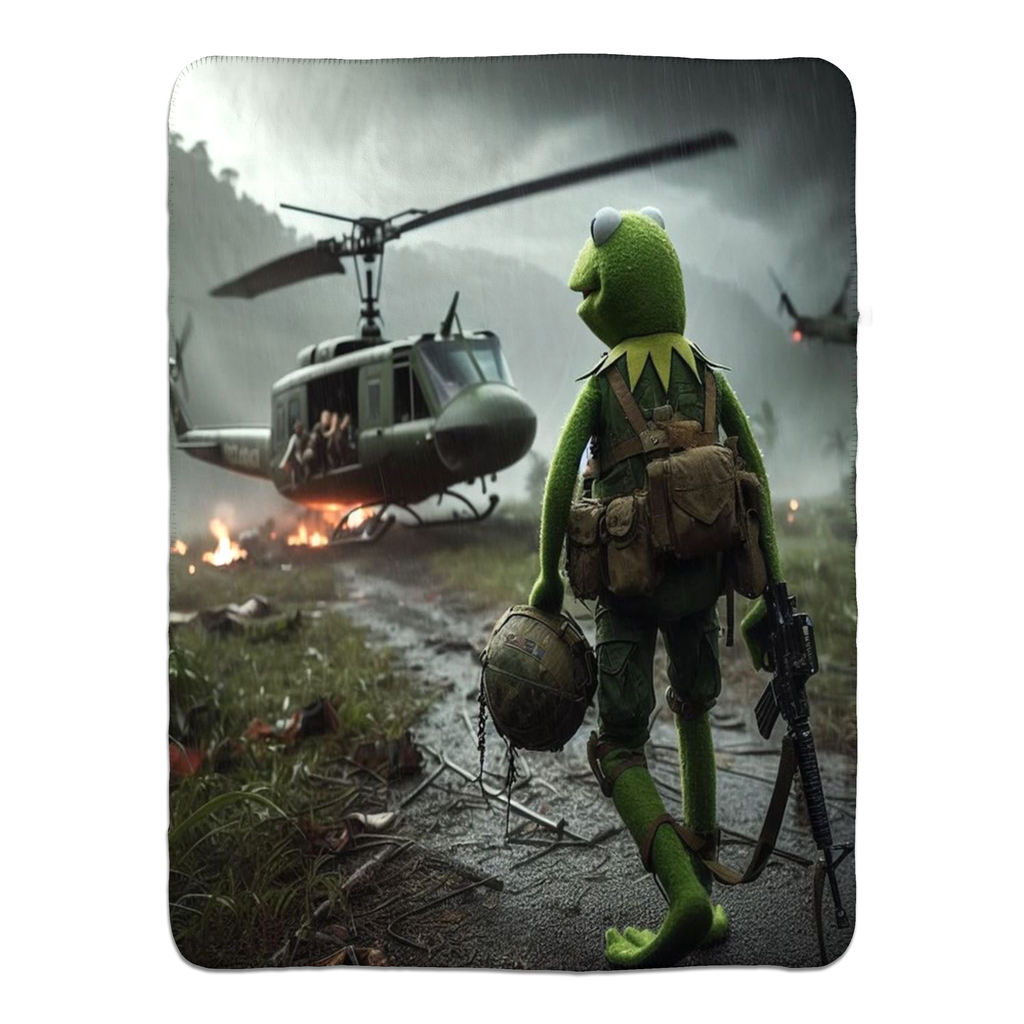 Back To The Swamp Fleece Blanket