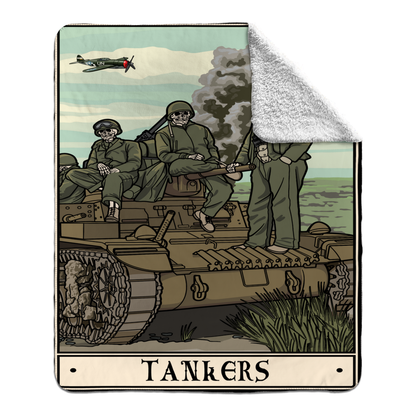 Tankers Fleece Blanket