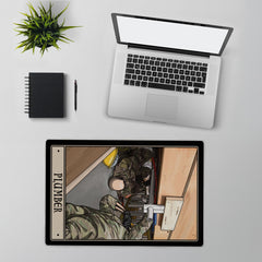 12K Plumber Desk Mat
