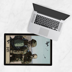 0451 Airborne and Air Delivery Specialist Desk Mat - 12x18 inch