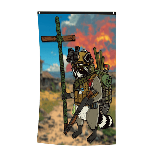Raccoon Flag