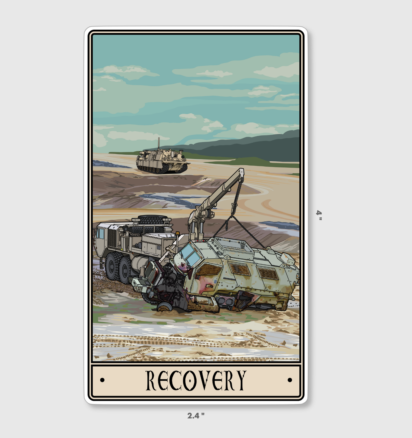 Recovery Sticker