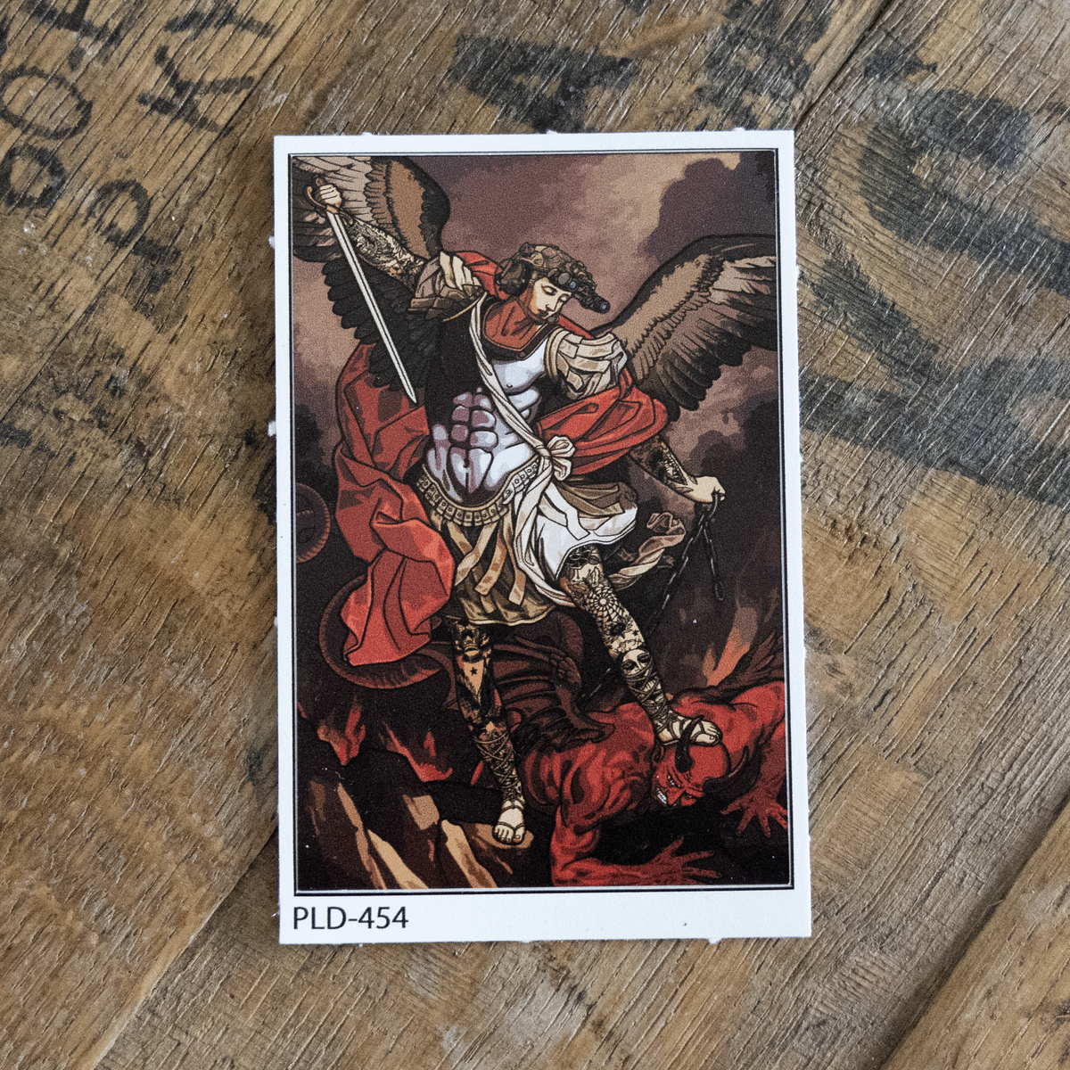 Saint Michael Sticker – pltdaddy