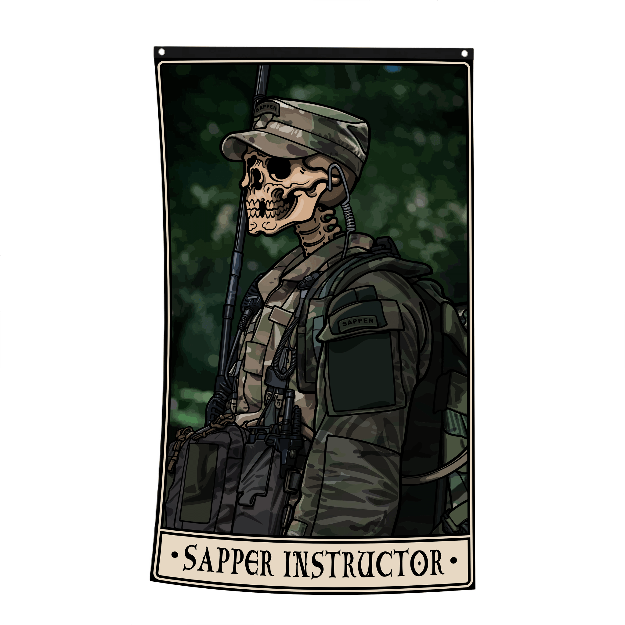 Sapper Instructor Flag