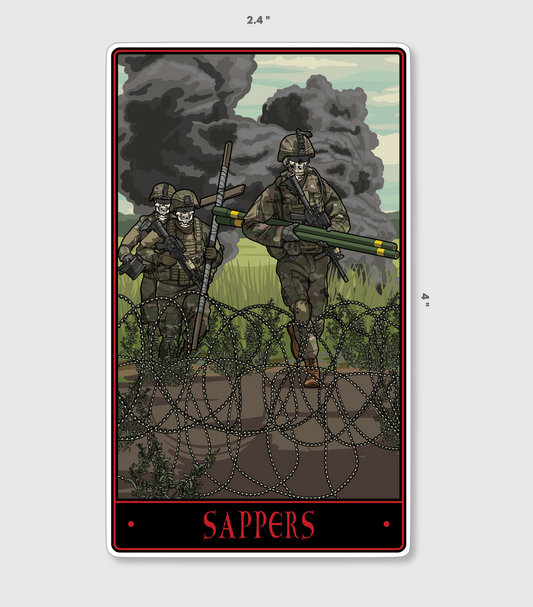 Sappers Sticker