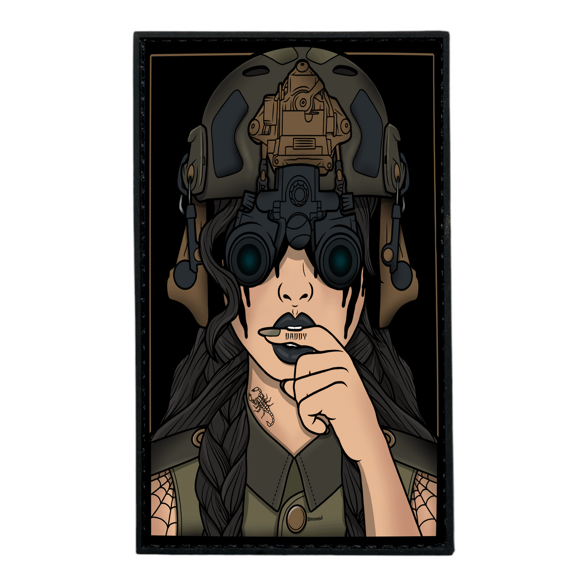 Shady Lady PVC Patch