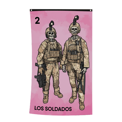 Los Soldados Flag