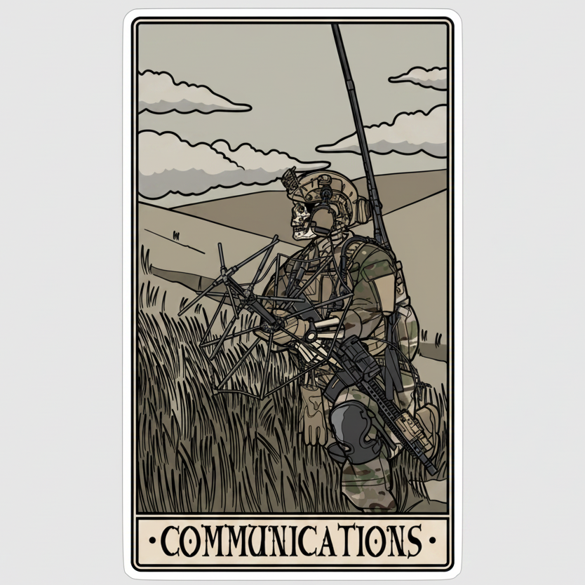Communications Sticker