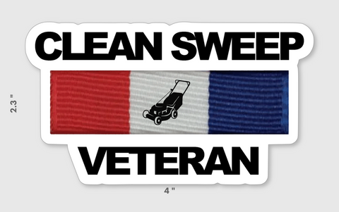 Clean Sweep Sticker