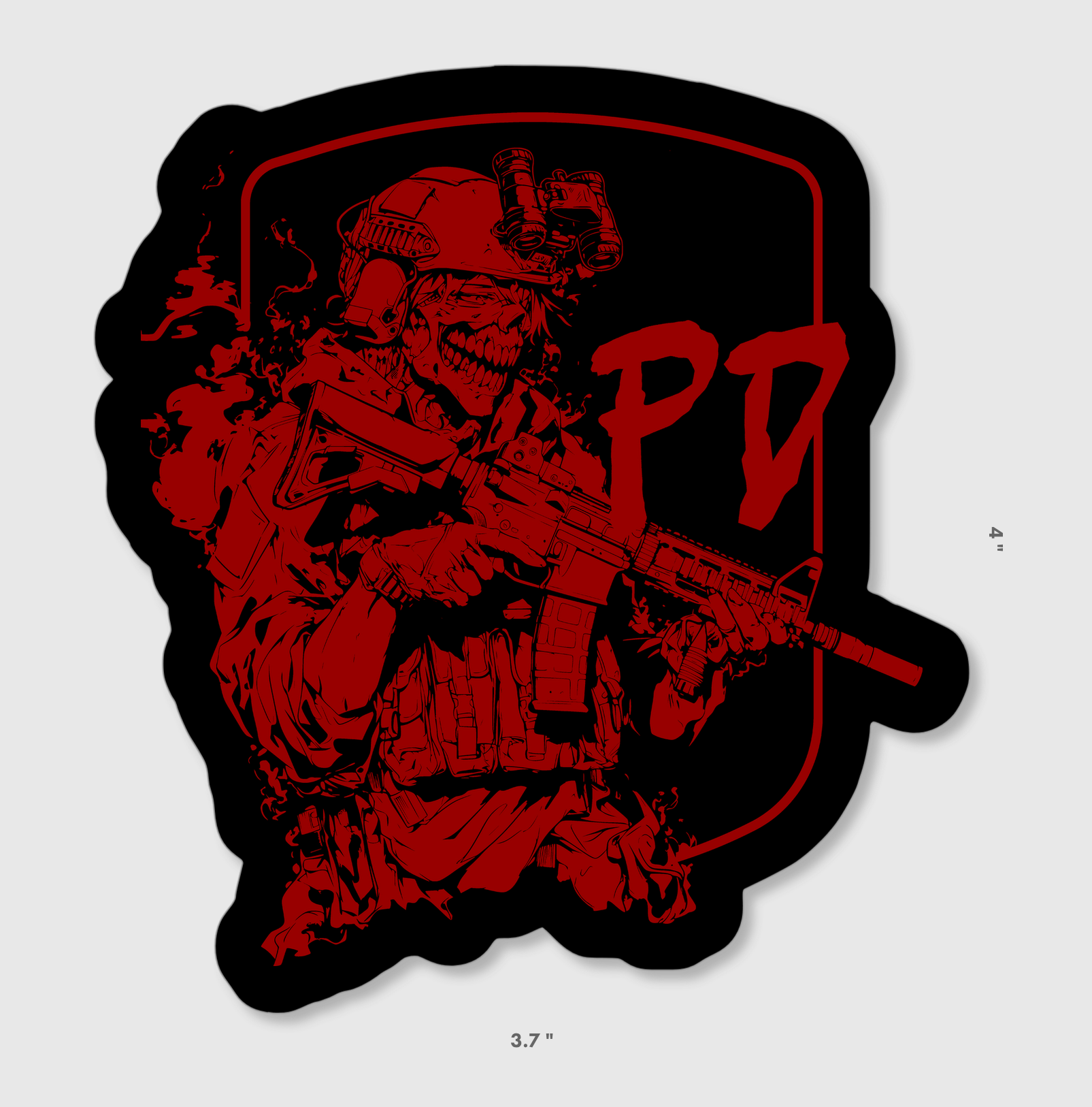 Ghoul Sticker – pltdaddy