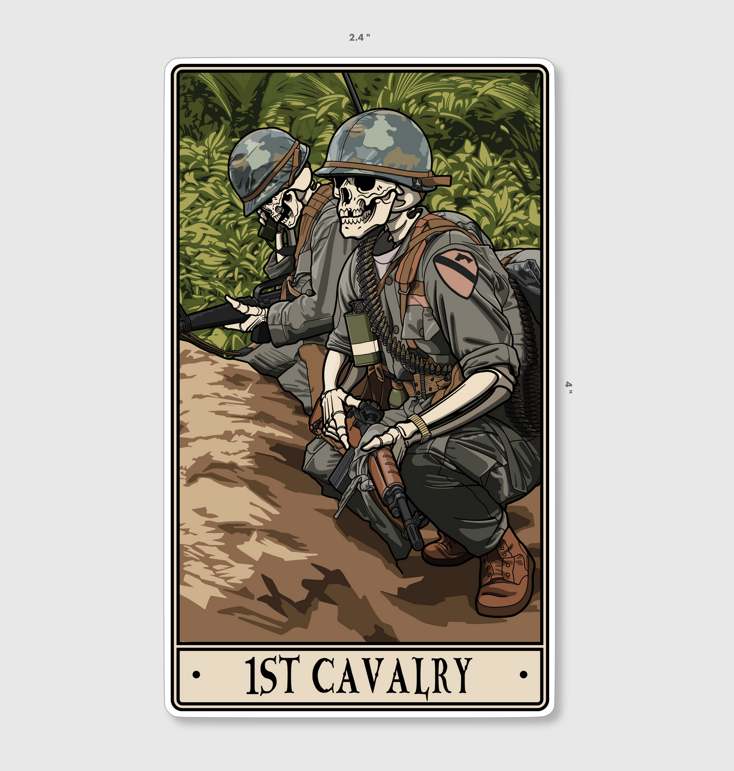 1st Cavalry Sticker