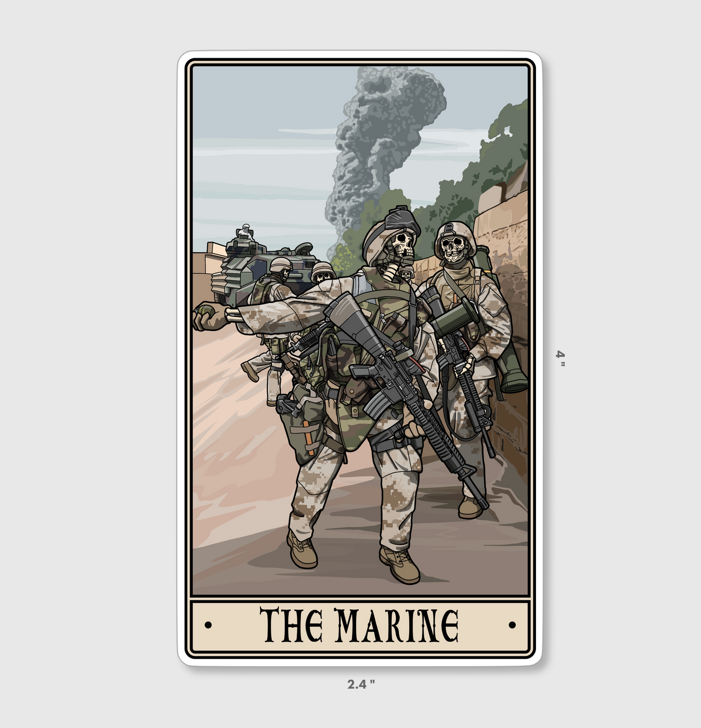 Marine Sticker