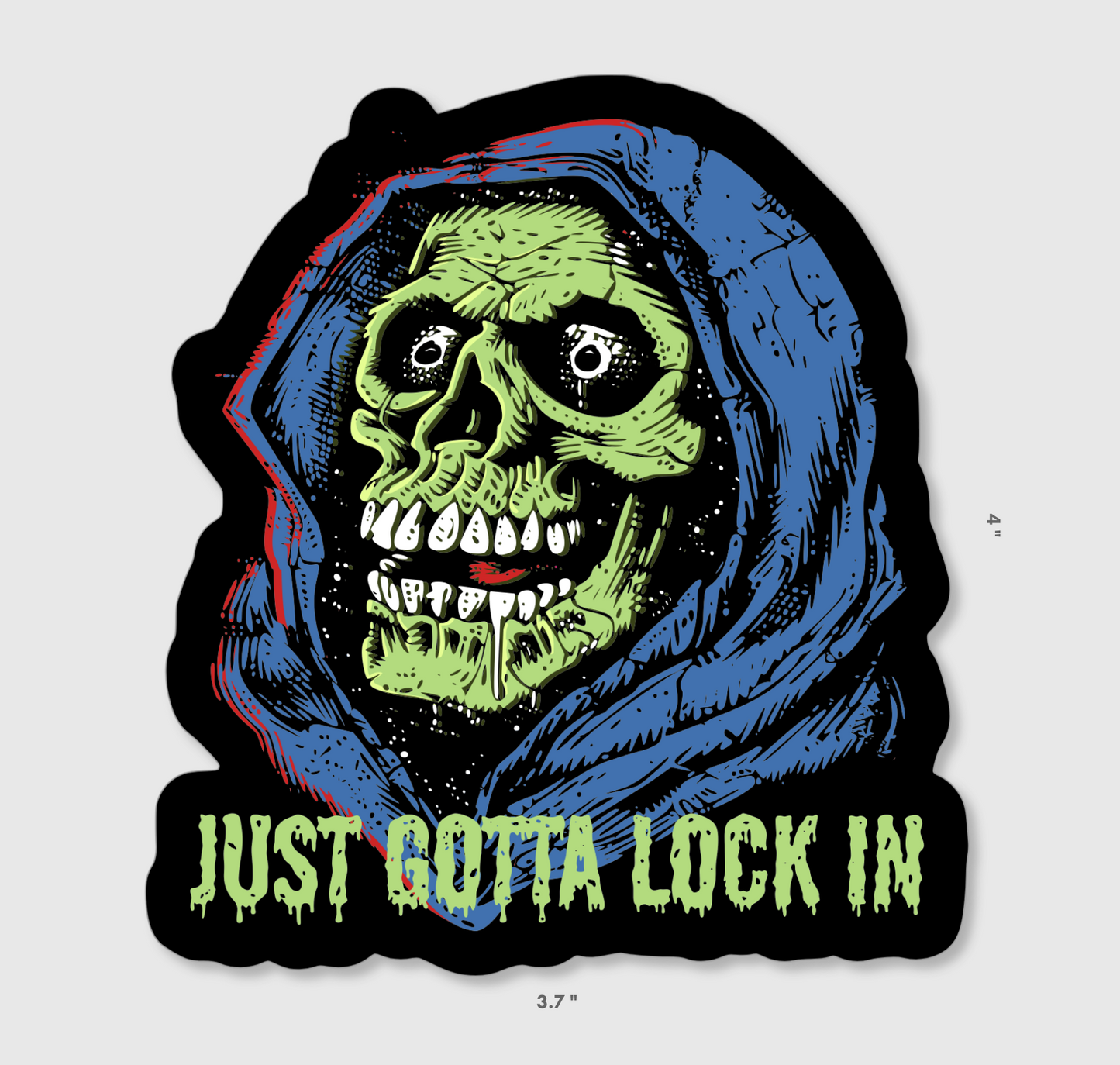 Lock In Sticker