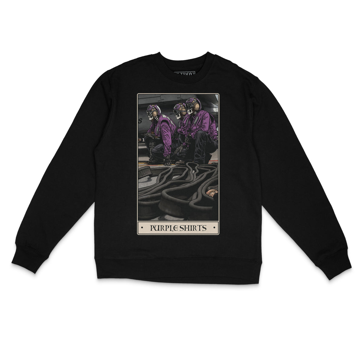 Purple Shirts Sweatshirt