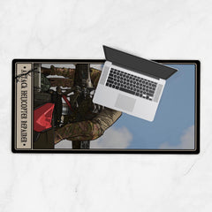 15R Apache Helicopter Repairer Desk Mat - 18x36 inch
