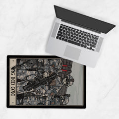 Big Red One Desk Mat