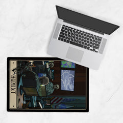 Human Intelligence (HUMINT) Desk Mat - 12x18 inch