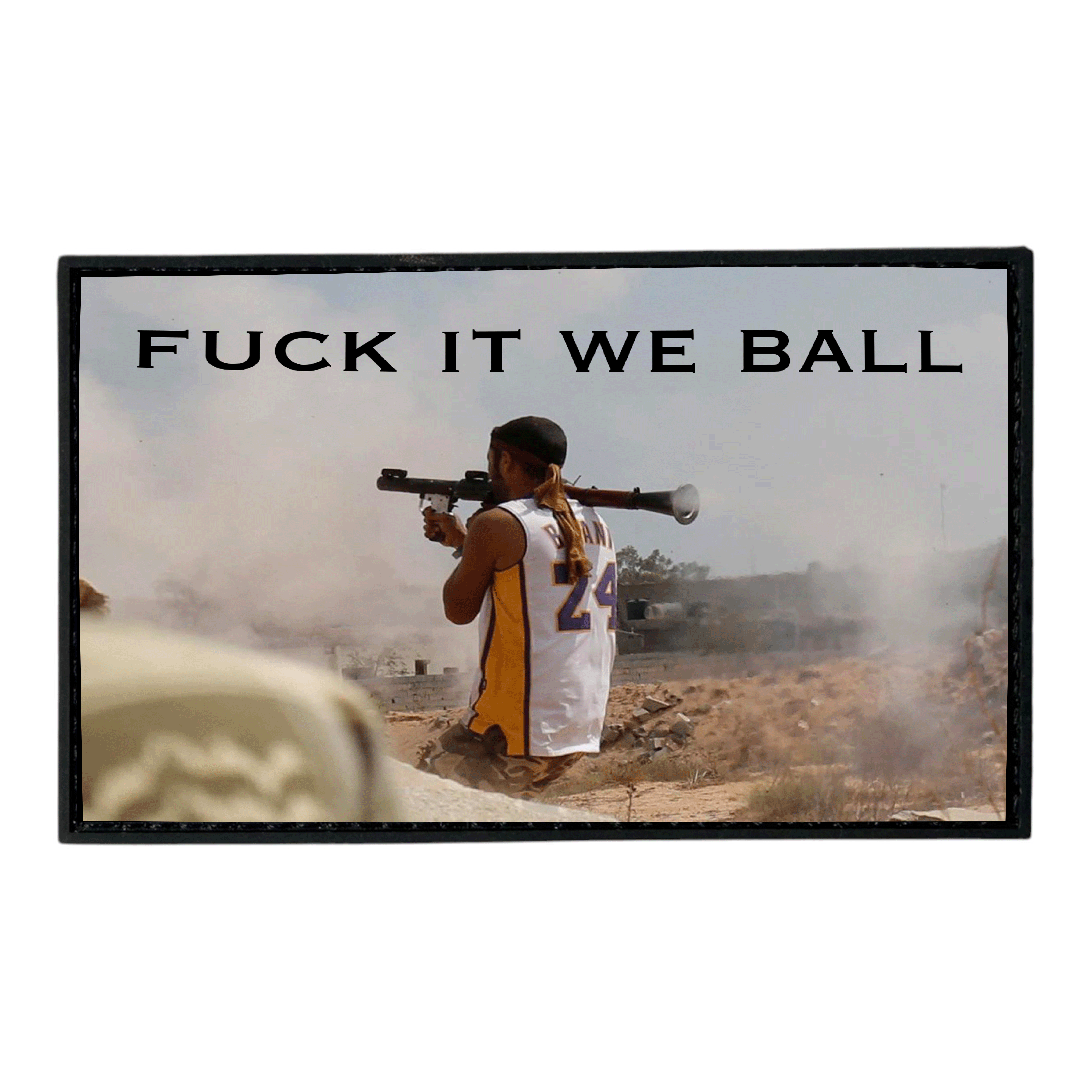 We Ball PVC Patch