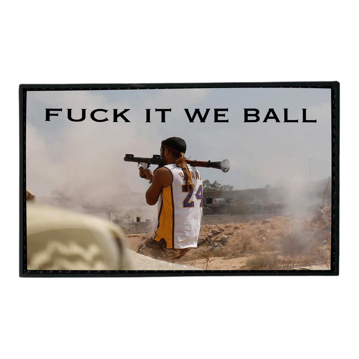 We Ball PVC Patch