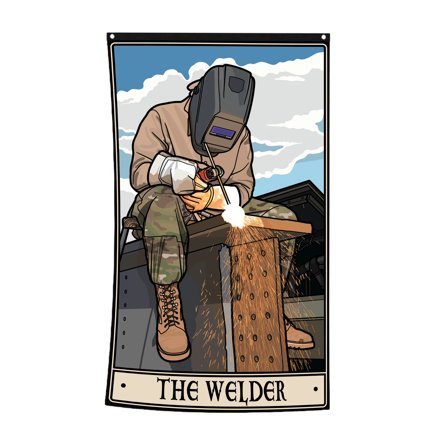 Welder Flag