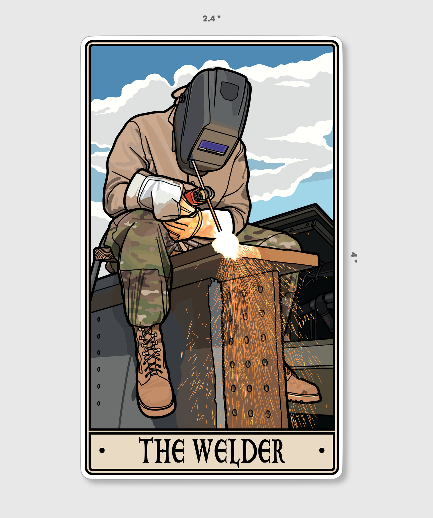Animal Welding Sticker Welder Sticker – pltdaddy