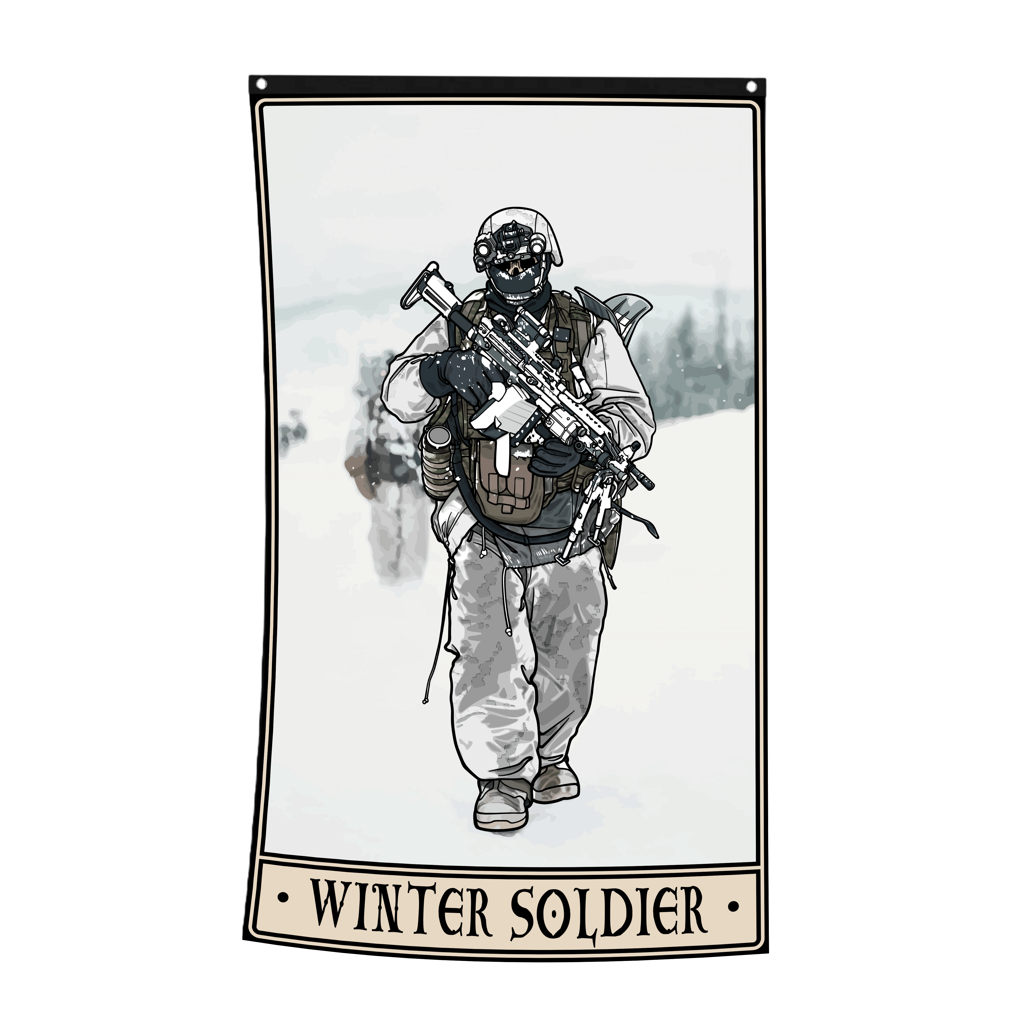 Winter Soldier Flag