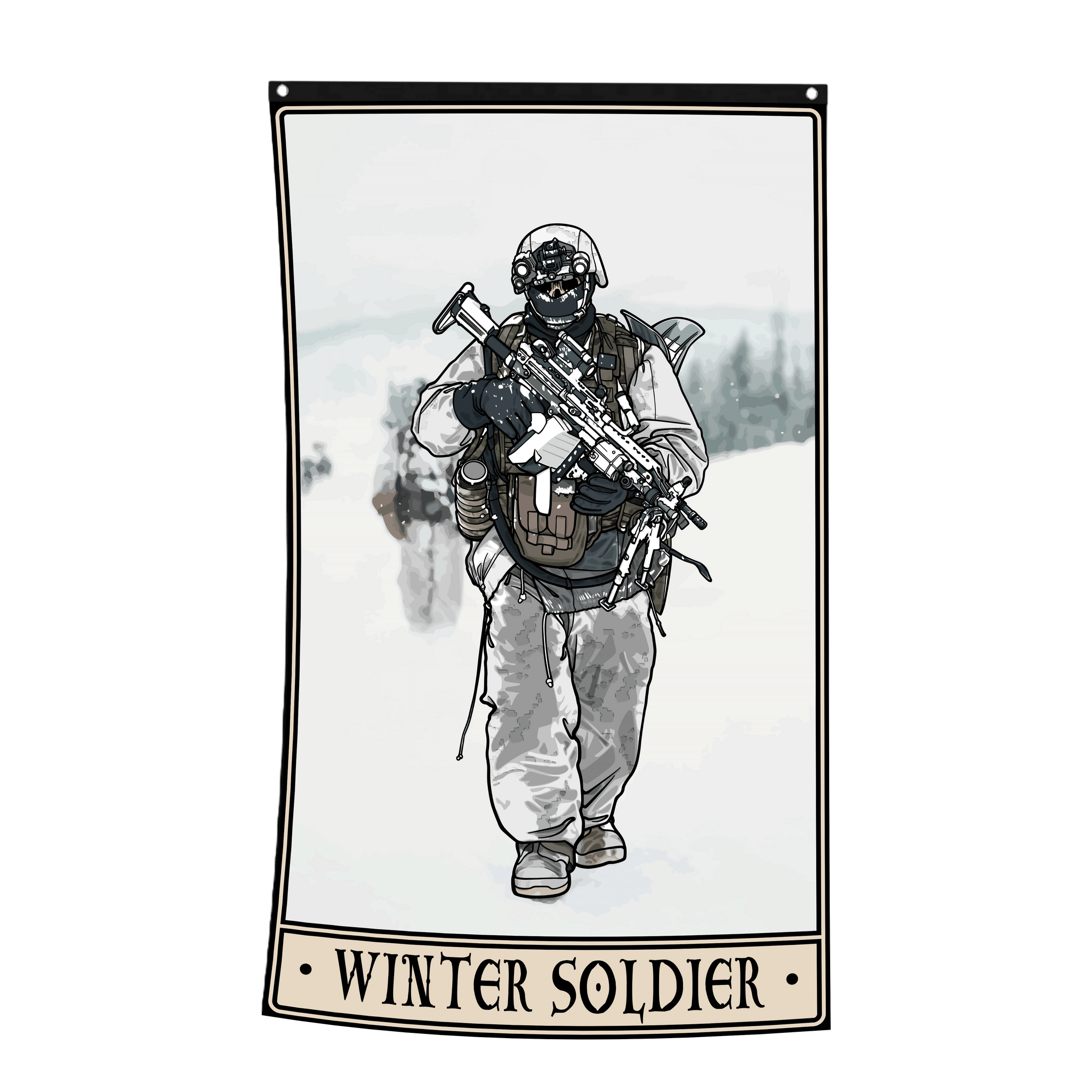 Winter Soldier Flag