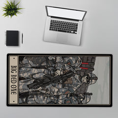 Big Red One Desk Mat