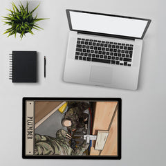 12K Plumber Desk Mat